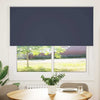 Vidaxx estor enrollable opaco 155x175 cm ancho de tela 151,6 cm azul