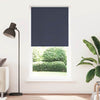 Vidaxx estor enrollable opaco 110x210 cm ancho de tela 105,7 cm azul