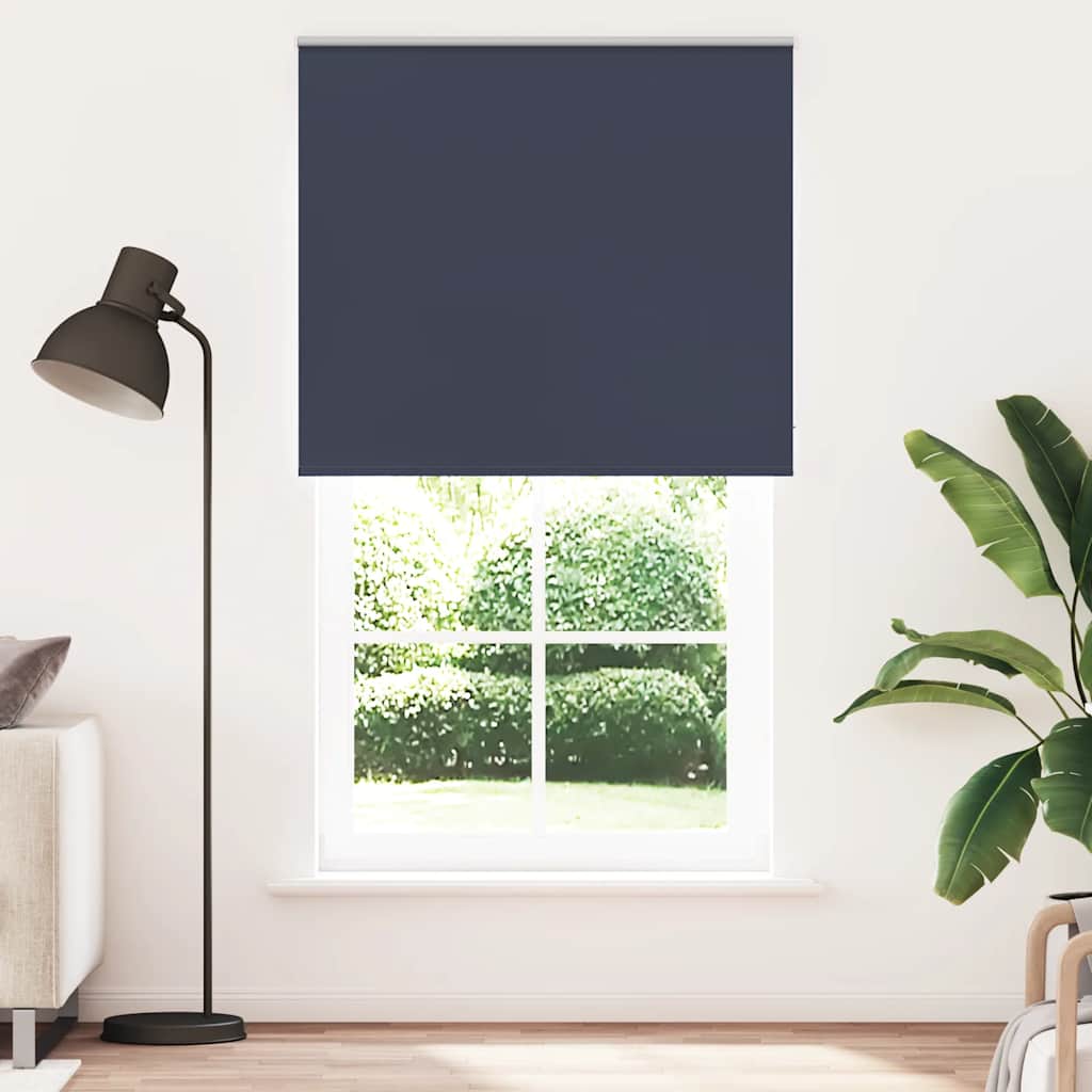 Tenda a rullo oscurante Vidaxx 140x210 cm larghezza tessuto 136,6 cm blu