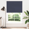 Vidaxx estor enrollable opaco 150x210 cm ancho de tela 146,6 cm azul