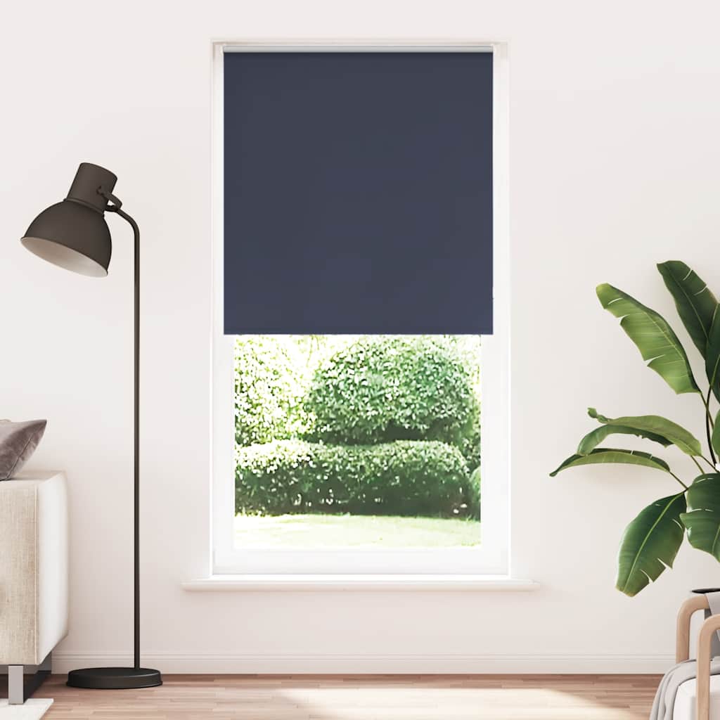 Tenda a rullo oscurante Vidaxx 105x230 cm larghezza tessuto 100,7 cm blu