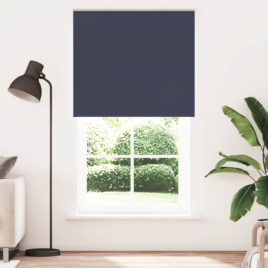 Tenda a rullo oscurante Vidaxx 140x230 cm larghezza tessuto 136,6 cm blu