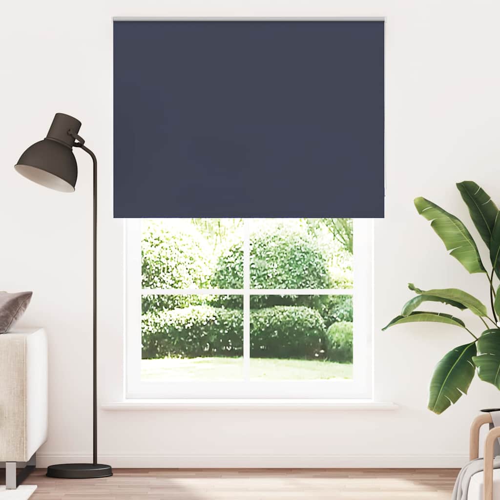 Tenda a rullo oscurante Vidaxx 160x230 cm larghezza tessuto 156,6 cm blu