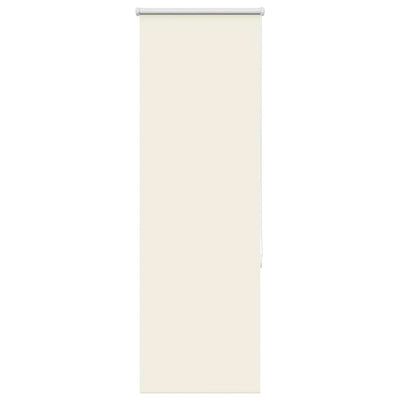 Tenda a rullo oscurante Vidaxx 60x130 cm larghezza tessuto bianco sporco