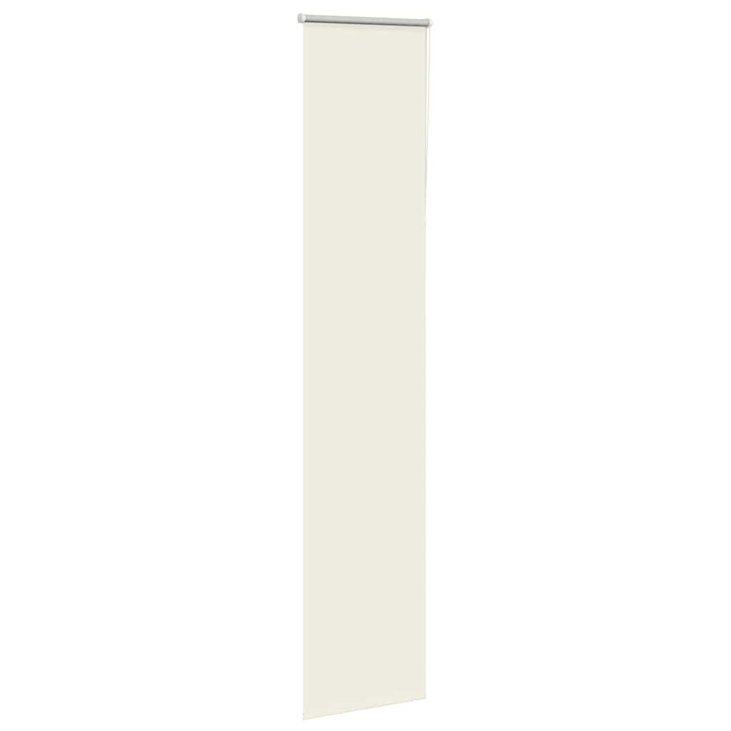 Vidaxl rolgordijn verduisterend 45x210 cm stofbreedte gebroken wit