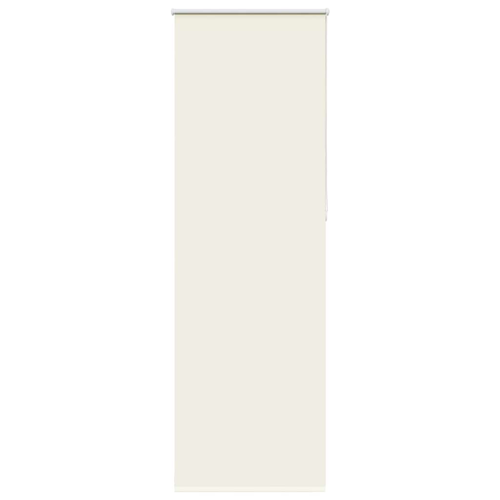 Vidaxl rolgordijn verduisterend gebroken wit 65x210 cm stofbreedte