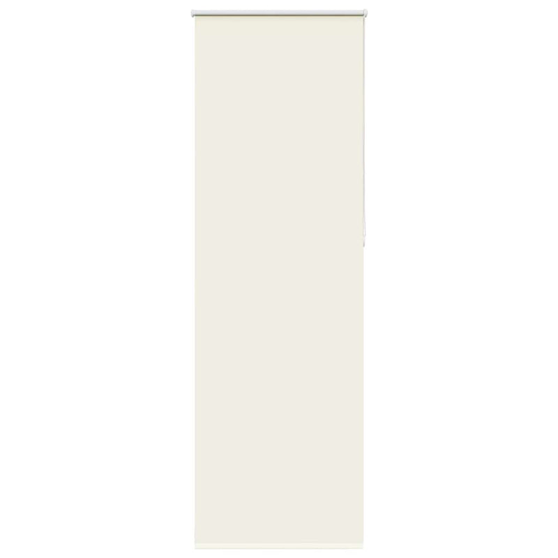 Vidaxl rolgordijn verduisterend gebroken wit 65x210 cm stofbreedte