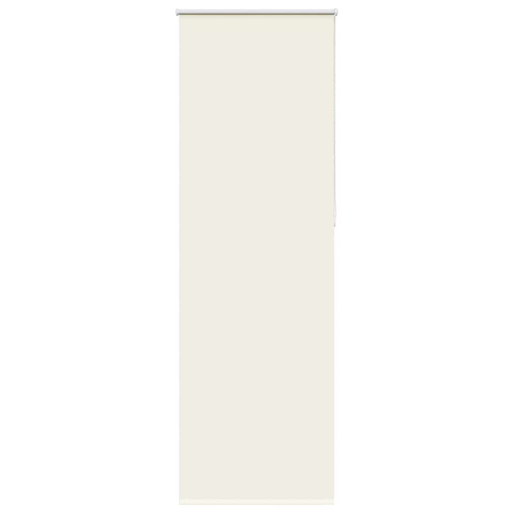 Vidaxl rolgordijn verduisterend gebroken wit 85x210 cm stofbreedte