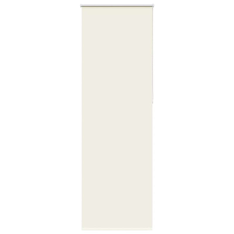 Vidaxl rolgordijn verduisterend gebroken wit 85x210 cm stofbreedte