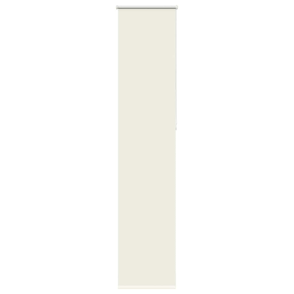 Tenda a rullo oscurante Vidaxx 60x230 cm larghezza tessuto bianco sporco