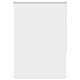 Vidaxx estor enrollable opaco 110x130 cm ancho de tela 105,7 cm blanco