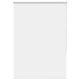 Vidaxx estor enrollable opaco 115x130 cm ancho de tela 110,7 cm blanco