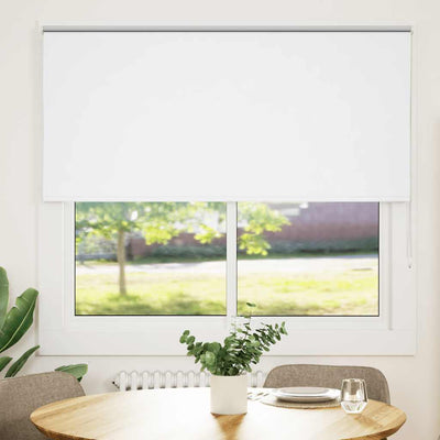 Vidaxx blackout roller blind 145x130 cm fabric width 141.6 cm white