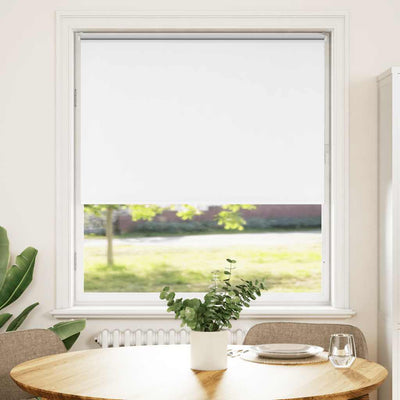 Tenda a rullo oscurante Vidaxx 110x150 cm larghezza tessuto 105,7 cm bianco