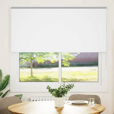 Tenda a rullo oscurante Vidaxx 145x150 cm larghezza tessuto 141,6 cm bianco