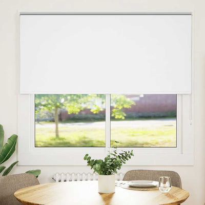 Tenda a rullo oscurante Vidaxx 160x175 cm larghezza tessuto 156,6 cm bianco