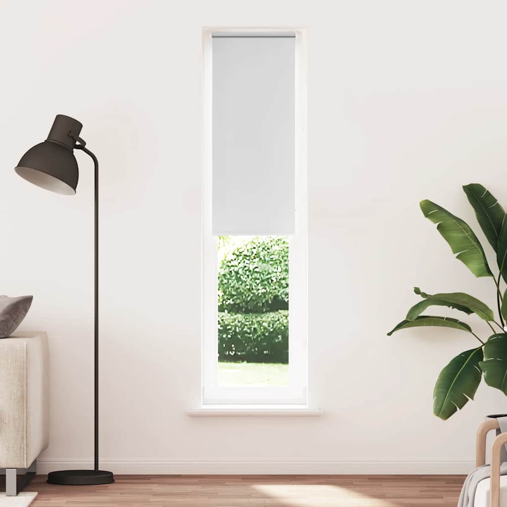 Tenda a rullo oscurante Vidaxx 60x210 cm larghezza tessuto 55,7 cm bianco