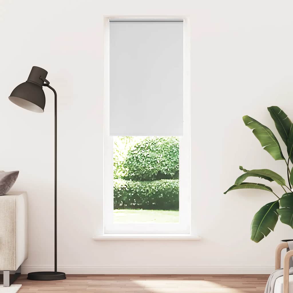 Vidaxx estor enrollable opaco 65x210cm tela ancho 60,7 cm blanco