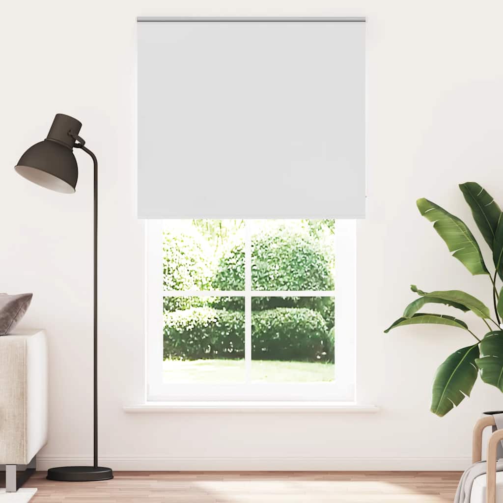 Vidaxx blackout roller blind 140x210 cm fabric width 136.6 cm white