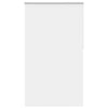 Tenda a rullo oscurante Vidaxx 120x230 cm larghezza tessuto 116,6 cm bianco