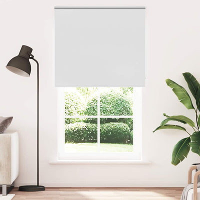 Tenda a rullo oscurante Vidaxx 120x230 cm larghezza tessuto 116,6 cm bianco