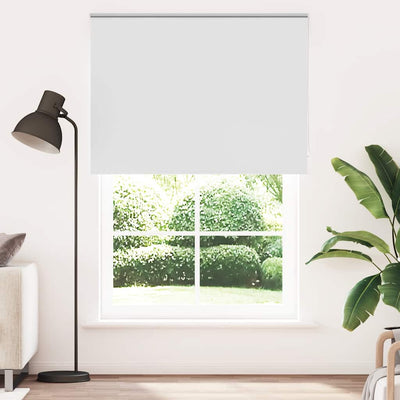 Vidaxx estor enrollable opaco 155x230 cm ancho de tela 151,6 cm blanco