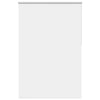Vidaxx estor enrollable opaco 160x230 cm ancho de tela 156,6 cm blanco