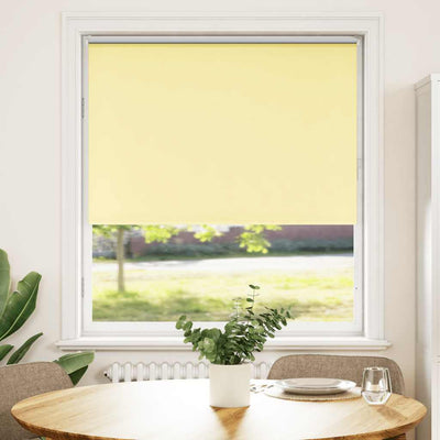 Tenda a rullo oscurante Vidaxx 115x130 cm larghezza tessuto 110,7 cm giallo