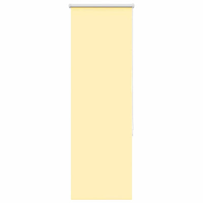Tenda a rullo Vidaxxl 55x150 cm tessuto oscurante larghezza 50,7 cm giallo
