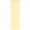 Vidaxxl estor enrollable 60x150 cm tejido opaco ancho 55,7 cm amarillo