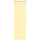 Vidaxxl estor enrollable 60x150 cm tejido opaco ancho 55,7 cm amarillo