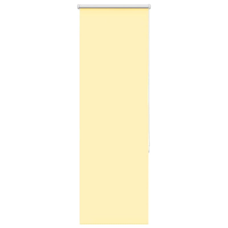 Vidaxl rolgordijn 60x150 cm verduisterend stofbreedte 55,7cm geel