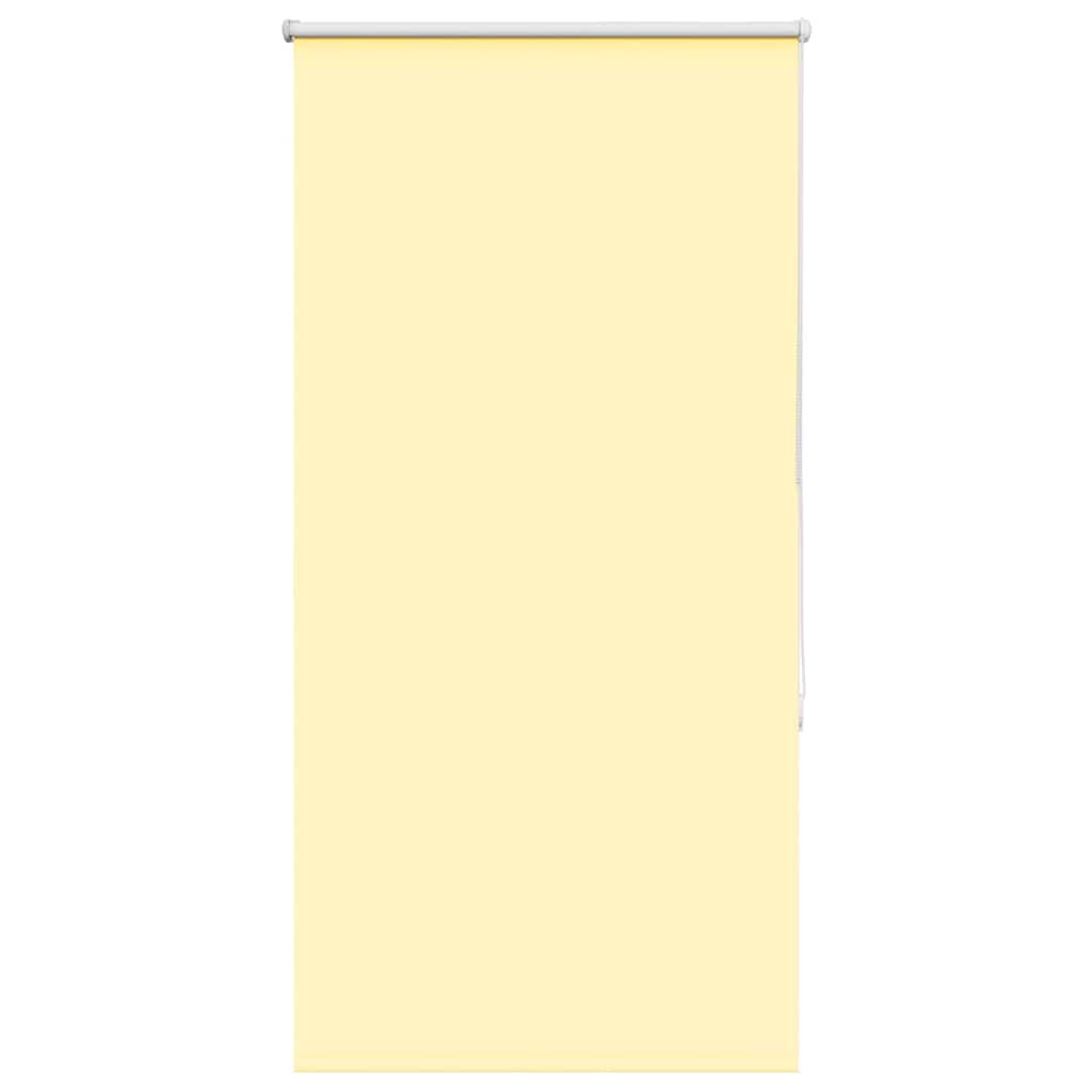 Vidaxx estor enrollable opaco 65x150 cm, ancho de tela 60,7 cm amarillo