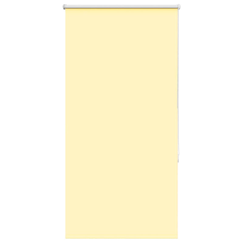 Vidaxl rolgordijn verduisterend 70x150 cm stofbreedte 65,7 cm geel