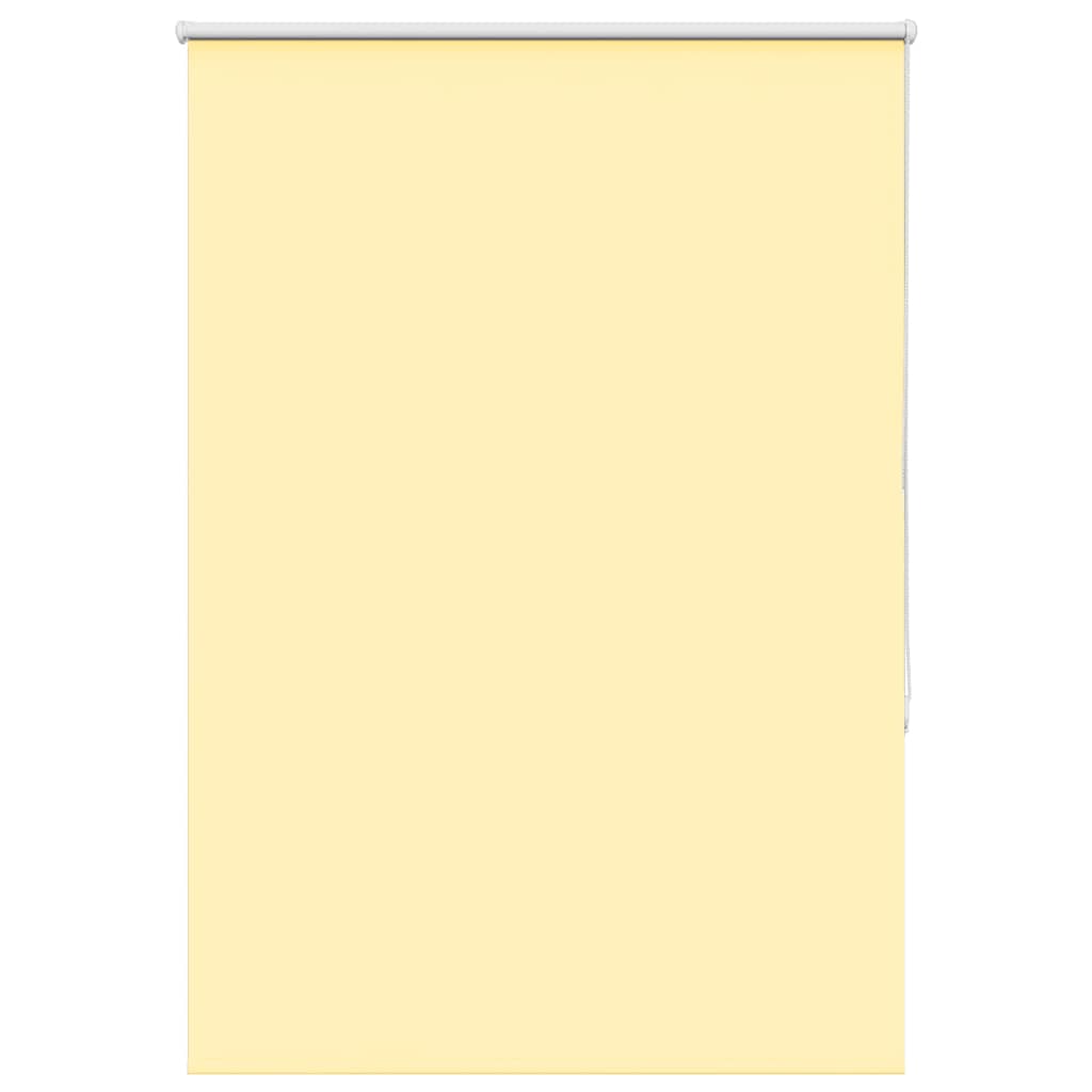 VidaXL estor enrollable 95x150 cm tejido opaco ancho 90,7 cm amarillo