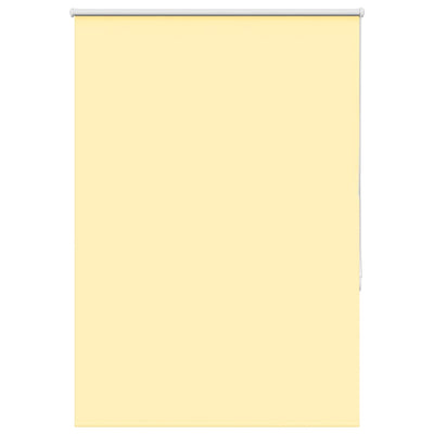 Tenda a rullo Vidaxx 100x150 cm larghezza tessuto 95,7 cm oscurante giallo