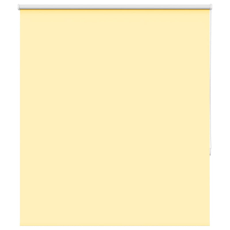Vidaxx estor enrollable opaco 120x150 cm ancho de tela 116,6 cm amarillo