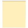 Vidaxx estor enrollable opaco 130x150 cm ancho de tela 126,6 cm amarillo