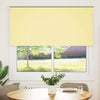Vidaxx estor enrollable opaco 145x150 cm ancho de tela 141,6 cm amarillo