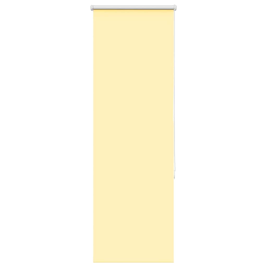 VidaXL estor enrollable 40x175 cm tela opaco amarillo tela ancho 35,7cm