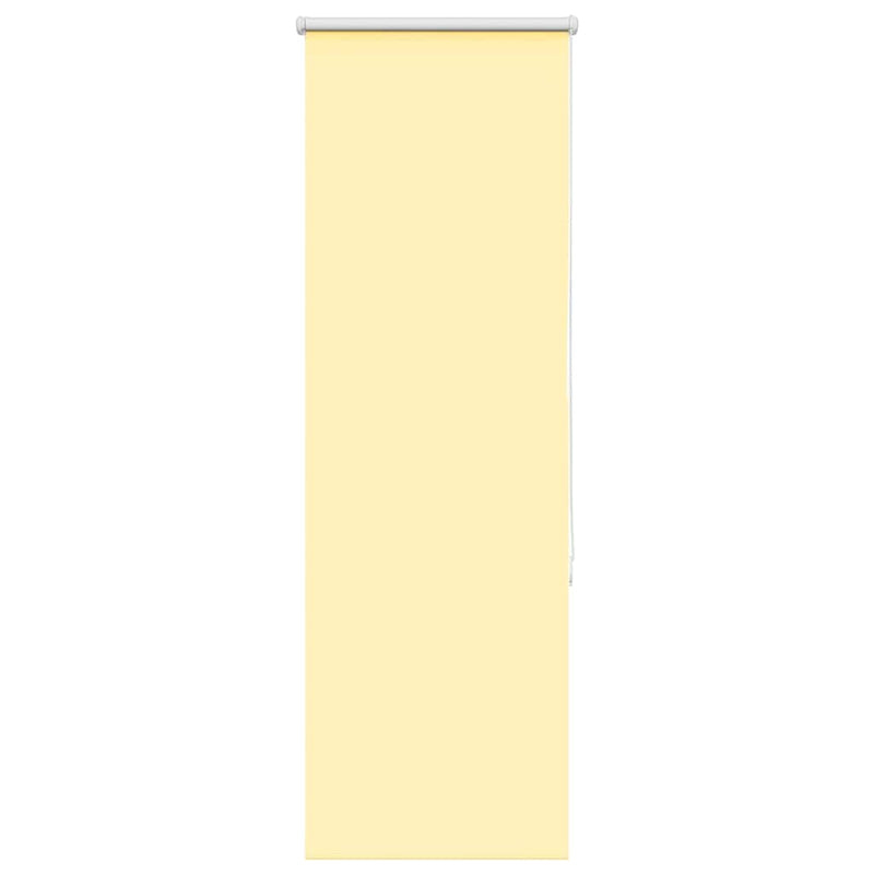 VidaXL estor enrollable 40x175 cm tela opaco amarillo tela ancho 35,7cm