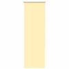 Vidaxx estor enrollable opaco 50x175 cm, ancho de tela 45,7 cm amarillo