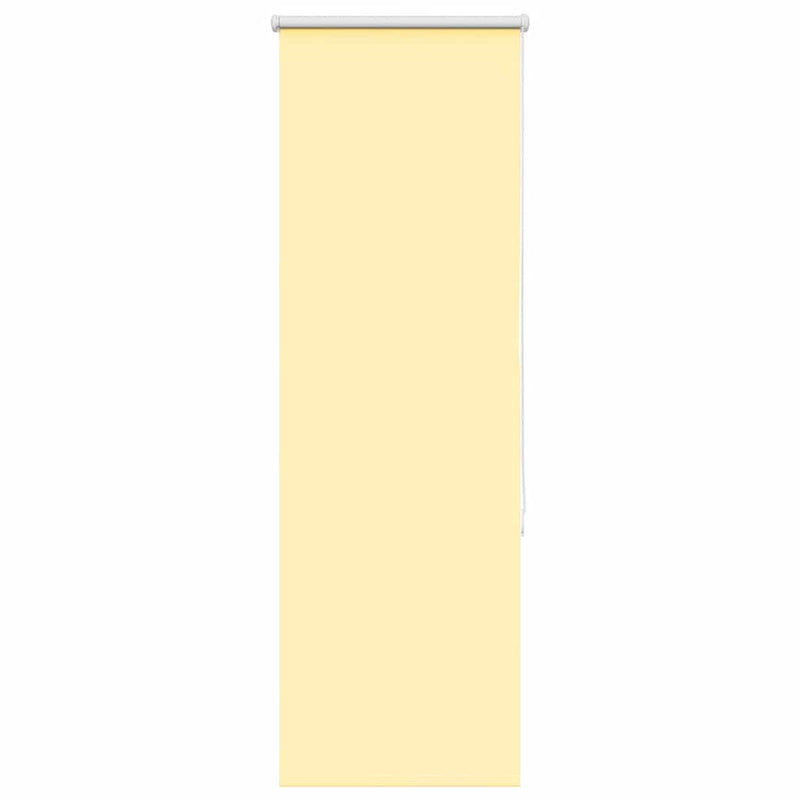 Vidaxx estor enrollable opaco 50x175 cm, ancho de tela 45,7 cm amarillo