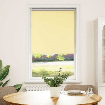 Vidaxx estor enrollable opaco 65x175 cm, ancho de tela 60,7 cm amarillo