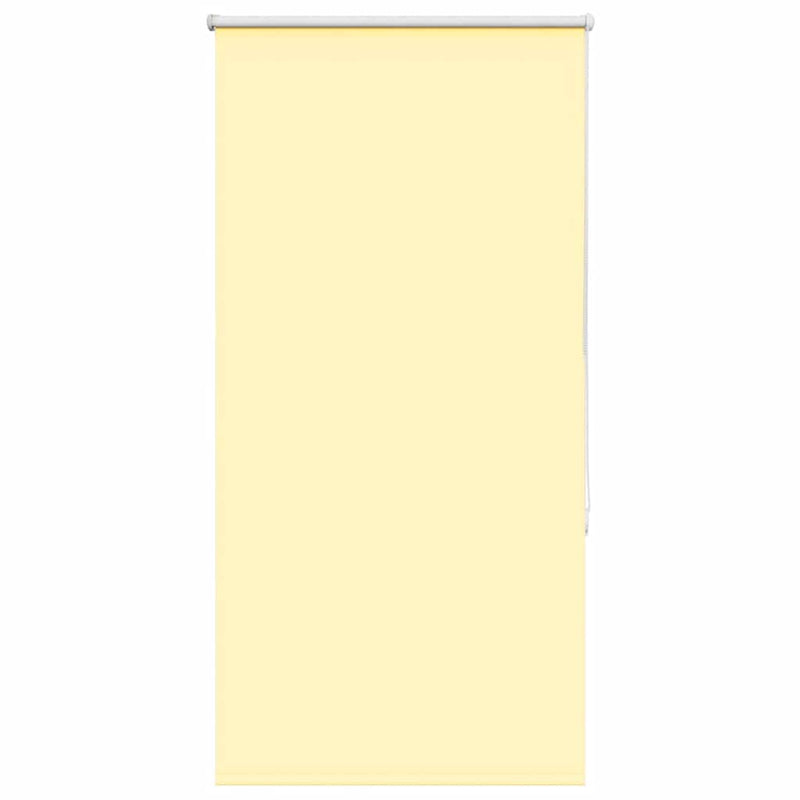 Vidaxx estor enrollable opaco 70x175 cm ancho de tela 65,7 cm amarillo