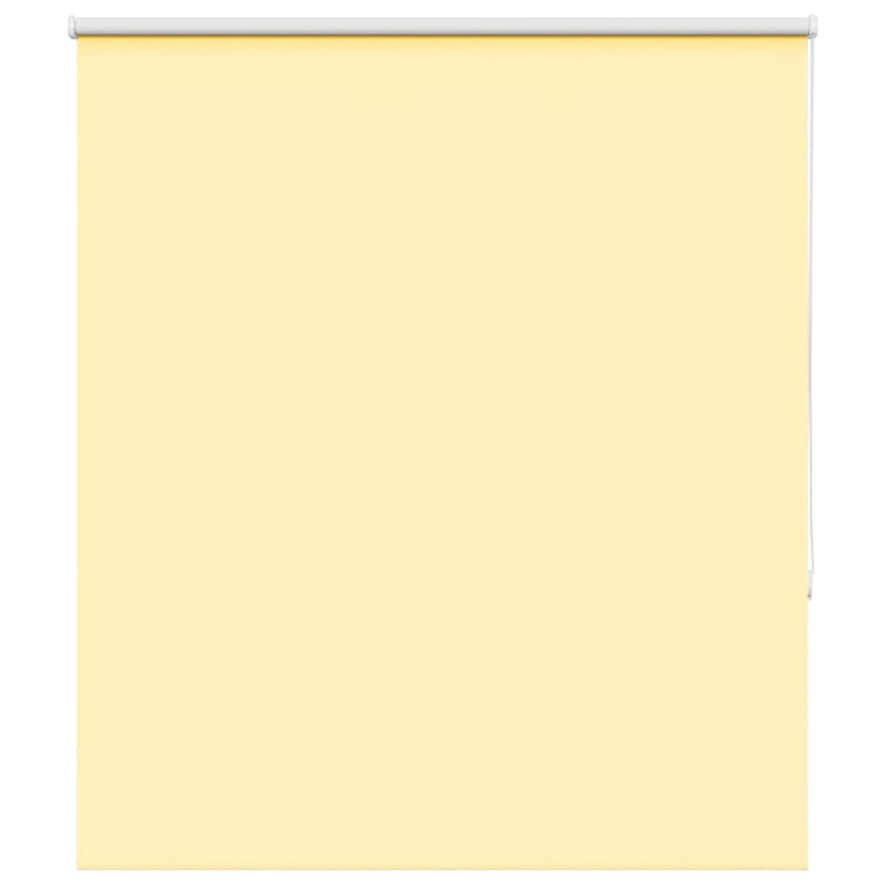 Vidaxx estor enrollable opaco 125x175 cm ancho de tela 121,6 cm amarillo