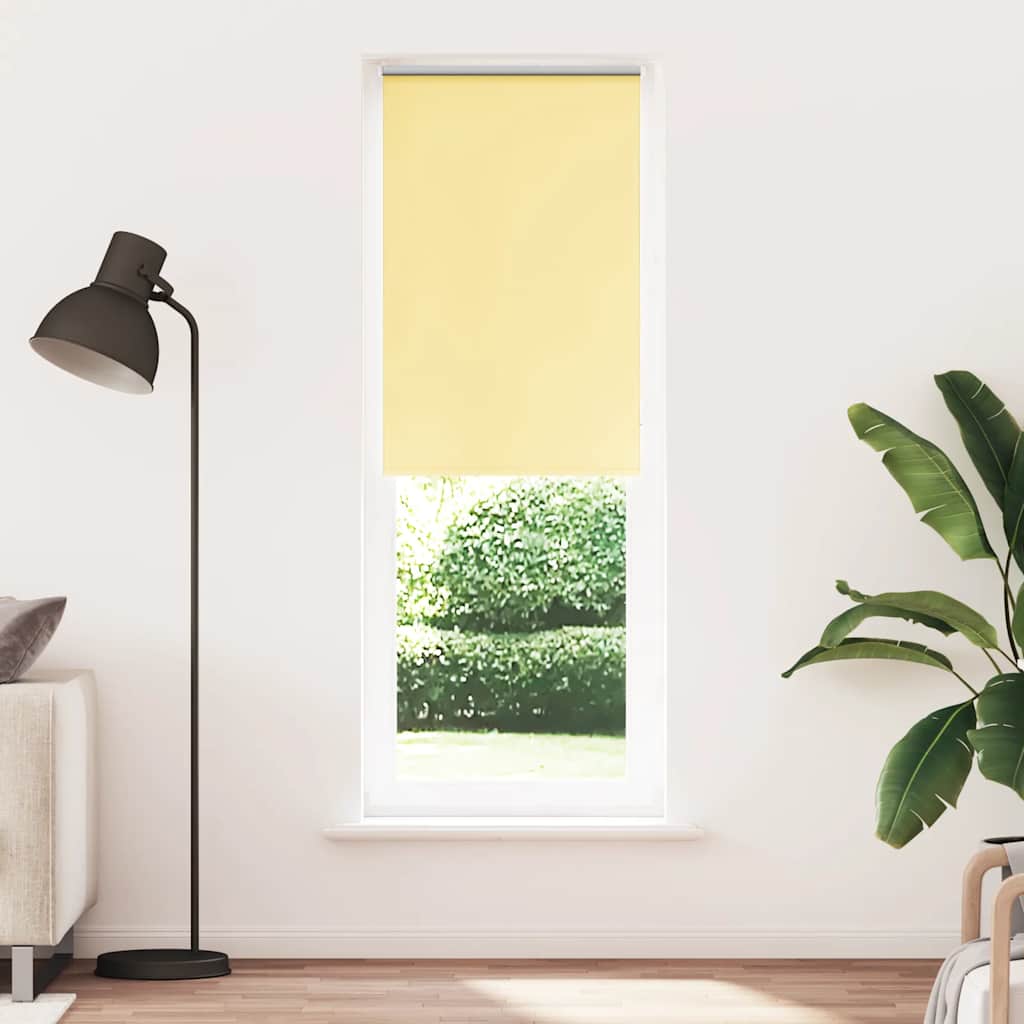 Tenda a rullo oscurante Vidaxx 65x210 cm larghezza tessuto 60,7 cm giallo