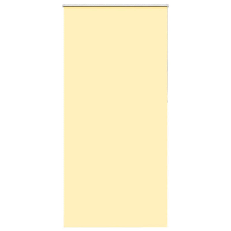 Vidaxl rolgordijn verduisterend 95x210 cm stofbreedte 90,7 cm geel