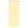 Vidaxx estor enrollable opaco 110x210 cm ancho de tela 105,7 cm amarillo