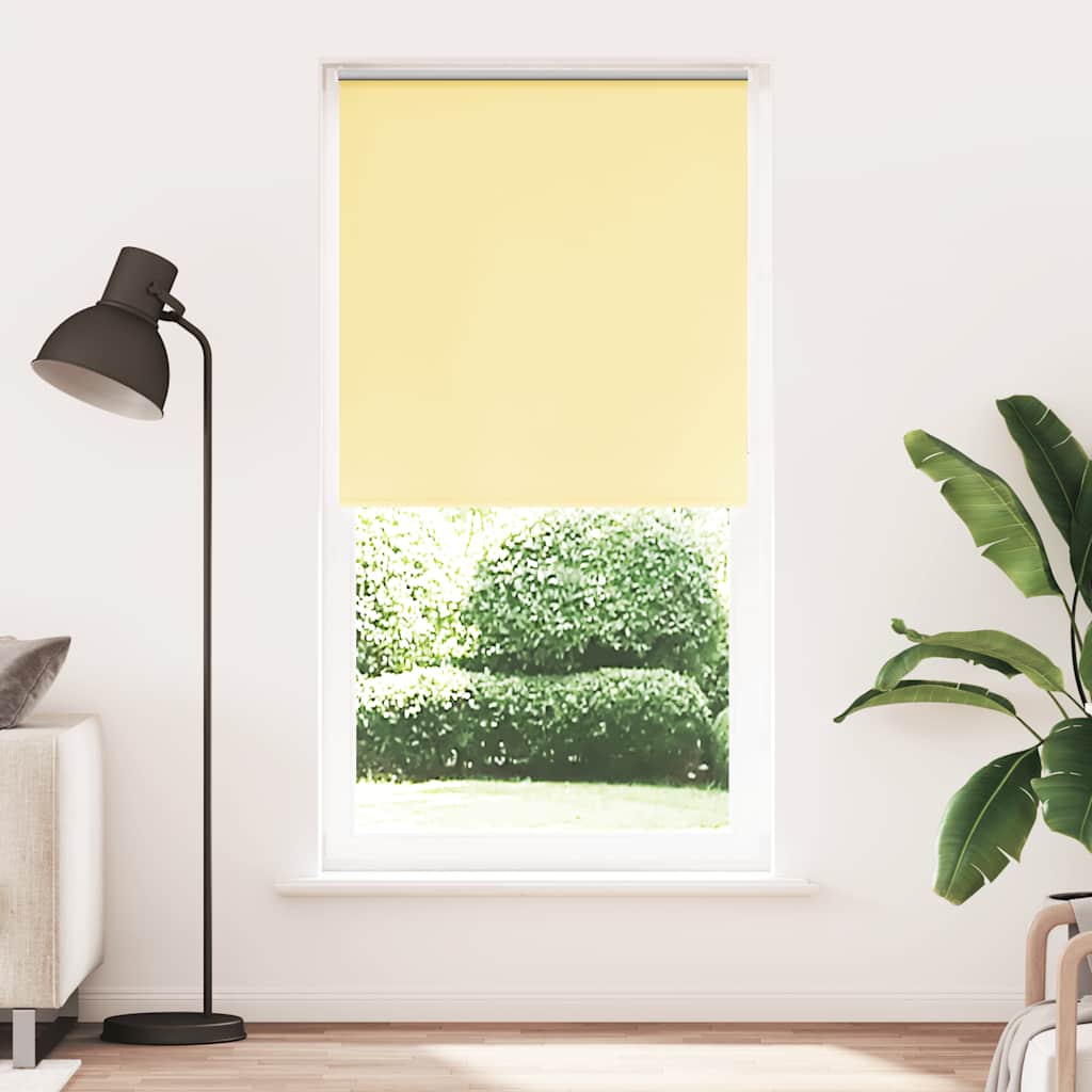 Tenda a rullo oscurante Vidaxx 115x210 cm larghezza tessuto 110,7 cm giallo